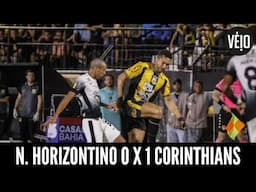 PÓS-JOGO: NOVORIZONTINO X CORINTHIANS