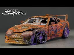 Restoration Abandoned Toyota Supra MK4 - Full Rebuild