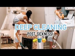 EXTREME DEEP CLEAN After Sickness!!!