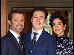 Official photos of HRH Prince Christian's confirmation 2021