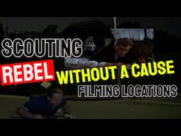 Scouting Rebel Without a Cause Filming Locations at Night Opening Scene Leaving Home to School Scene