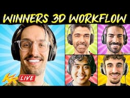 Top 5 3D Artists Break Down Their Winning Renders | KINETIC RUSH