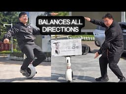 omni directional self balancing unicycle