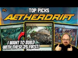 My picks for the BEST cards from Aetherdrift