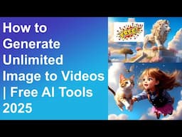 Discover the SECRET to Turning Images into Videos for FREE
