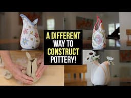 Pottery CONSTRUCTION by REDUCTION! A Different Way To Make Pottery!