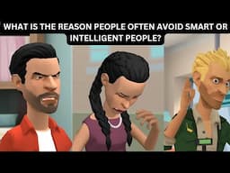 WHAT IS THE REASON PEOPLE OFTEN AVOID SMART OR INTELLIGENT PEOPLE?