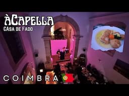 Live Fado at À Capella Casa de Fado, Coimbra, Portugal - Fado with Dinner