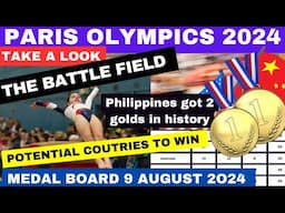 PHILIPPINES GOT 2 GOLD MEDALS IN HISTORY AT PARIS OLYPICS 2024 AUGUST 9 UPDATES