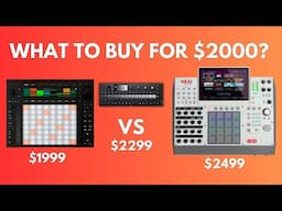 ULTIMATE $2000+ Groovebox SHOOTOUT! OP-XY Vs Push 3 Vs MPC X SE