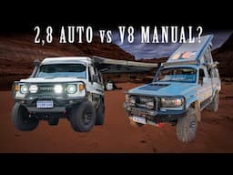 Troopy 2,8 Versus V8 @4xoverland