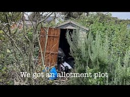 We got a new allotment plot!