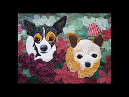 Dogs in Landscape: An Art Quilt - Part 1