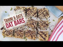 Tahini & Date Oat Bars - HEALTHY & Good!