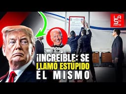 ¡Trump Dijo Que Era Una Estupidez, Pero No Resistió Hacer Lo Mismo Que Biden En RD!