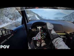 This NEW MONTE CARLO Stage in WRC 24 is Absolutely SPECTACULAR!