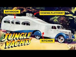 Jungle Yacht: The Mad 1930s Adventure Bus with Kitchens, Bedrooms, and Bathrooms