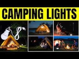 Top Portable Camping Lights For Brighter Outdoor Camping Experience - Best Camping Gadgets & Gears