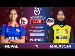 NEPAL U19 VS MALYSIA U19 20TH MATCH ICC U19 WOMEN'S WORLD CUP LIVE COMMENATARY | U19 WORLD CUP