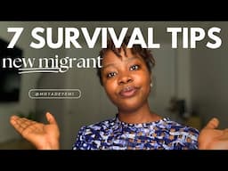 Survival and settling in tips for new migrant in the uk