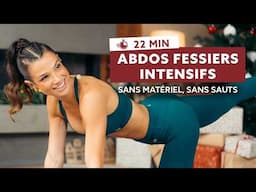 22MIN ABDOS FESSIERS INTENSIFS ! sans matériel, sans sauts - Christmas With Sissy