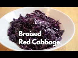 Festive Braised Red Cabbage with Red Wine – The Perfect Side Dish for Roast Goose or Chicken!