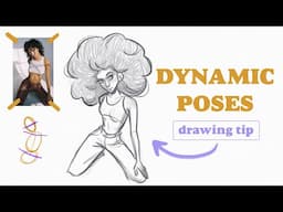 ✏️ How I draw dynamic poses vol.2 | Procreate Shorts