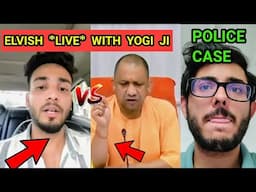 Elvish Yadav *LIVE* With Yogi Adityanath! Carry Minati Police Case