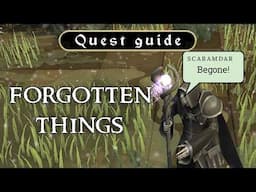 [Brighter Shores] Forgotten Things quest guide {unlock 2nd Hopeforest teleport}