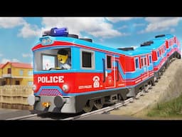 🛑 Police VS Thief - Police Thief Cartoon - Choo choo train kids videos