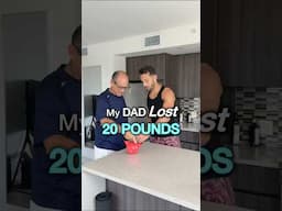 My Dad Lost 20 LBS in only 2 Months by following my program