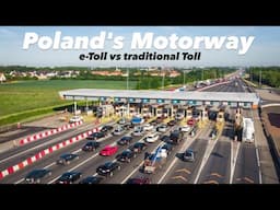 Poland's Motorway e-Toll vs traditional Toll | Is it too Expensive? A4 Wroclaw-Katowice-Kraków