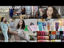 VLOG- shop w me + @ home pedi + makeup + my fav skincare + viral frozen gummies + date w him + etc.