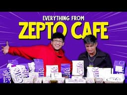 Eating Everything From Zepto Cafe | Ok Tested