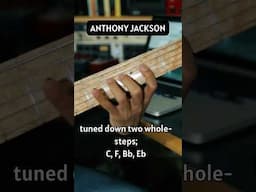 Anthony Jackson: extended-range bass pioneer. #bass #bassist #anthonyjackson #thebasshang