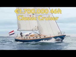 Hutting 46, the 1.7 million ultimate classic performance cruiser? | Full walkthrough and interview