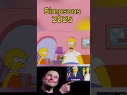 Simpsons Predictions Coming True in 2025!!! #Trump #elonmusk