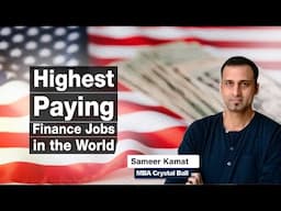 Highest Paying Finance Jobs in the World