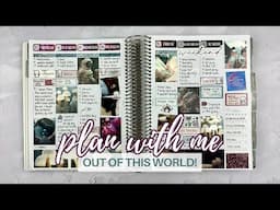 PLAN WITH ME | a spacey spread and kitten shenanigans | jan. 27-feb. 2 | #makselifeplanner