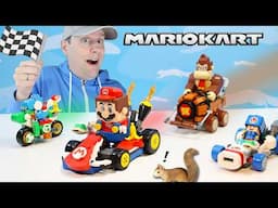 LEGO Mario Kart Sets Race for Review Yoshi Donkey Kong and Toad Builds!