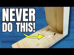 8 Top Tips to Master Pocket Hole Joinery