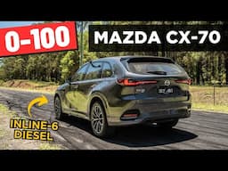 2025 Mazda CX-70 D50e review: 0-100 & POV test drive