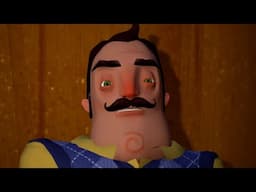 When you fall to Sleep and your Neighbor GO HARD MODE - Hello Neighbor Mod