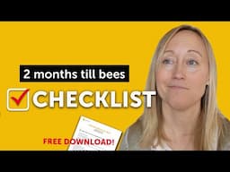 GET READY TO BE A BEEKEEPER CHECKLIST - Download for free