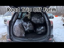 Road trip to Alberta to Process Sheep and Alpaca Wool