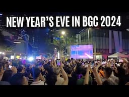 New Year’s Eve in BGC Philippines 🇵🇭