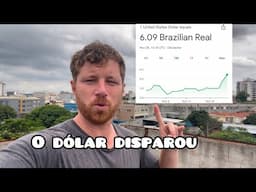 DÓLAR BATE 6 REAIS pela primeira VEZ na HISTÓRIA: FAÇA ISSO ANTES QUE SEJA TARDE