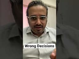 गलतियों को सुधारो! Correct Your Mistakes & Wrong Decisions! Ashish Parpani