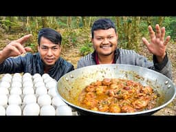 Egg curry recipe | iong i Style Cooking in the jungle