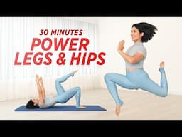 Tone Your Legs & Hips with THIS 30 Minute Power Lower Body Workout!